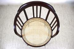  Thonet 20th Century Art Nouveau Armchair with Vienesse Mesh by Mundus AT circa 1906 - 4122043