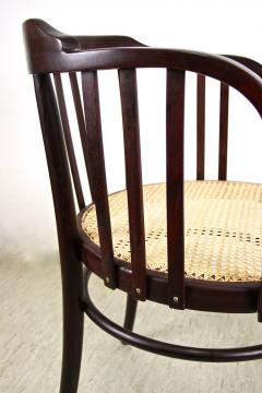  Thonet 20th Century Art Nouveau Armchair with Vienesse Mesh by Mundus AT circa 1906 - 4122056