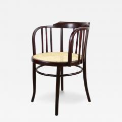  Thonet 20th Century Art Nouveau Armchair with Vienesse Mesh by Mundus AT circa 1906 - 4122633