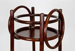  Thonet 20th Century Art Nouveau Pedestal Plant Stand by THONET Bentwood AT ca 1905 - 4279900