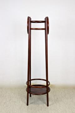  Thonet 20th Century Art Nouveau Pedestal Plant Stand by THONET Bentwood AT ca 1905 - 4279901