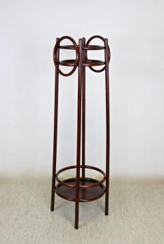  Thonet 20th Century Art Nouveau Pedestal Plant Stand by THONET Bentwood AT ca 1905 - 4279906