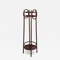  Thonet 20th Century Art Nouveau Pedestal Plant Stand by THONET Bentwood AT ca 1905 - 4280012