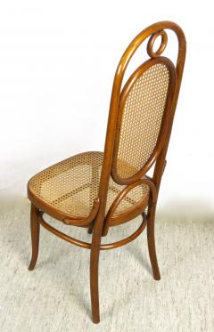  Thonet 20th Century Art Nouveau Thonet Seating Set 4 Chairs With Table AT circa 1915 - 4500972
