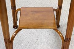  Thonet 20th Century Art Nouveau Thonet Seating Set 4 Chairs With Table AT circa 1915 - 4500976