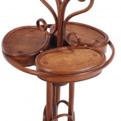  Thonet A Rare Thonet Bentwood Oak Shaving Stand Vanity with Mirror 19th C  - 4332999