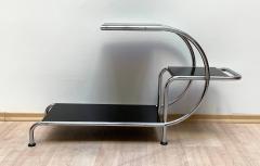  Thonet Bauhaus Steeltube Etagere Black and New Chrome - 1119739