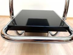  Thonet Bauhaus Steeltube Etagere Black and New Chrome - 1119747