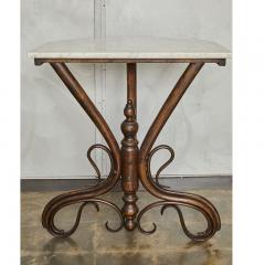  Thonet Bentwood Console Table with Marble Top - 3046212