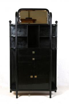  Thonet Black Art Nouveau Display Cabinet by Josef Hoffmann for Thonet AT ca 1905 - 3445928