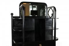  Thonet Black Art Nouveau Display Cabinet by Josef Hoffmann for Thonet AT ca 1905 - 3445929