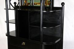  Thonet Black Art Nouveau Display Cabinet by Josef Hoffmann for Thonet AT ca 1905 - 3445935