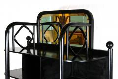  Thonet Black Art Nouveau Display Cabinet by Josef Hoffmann for Thonet AT ca 1905 - 3445936