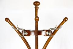  Thonet Late 19th Century Thonet Bentwood Wardrobe Stand Coat Rack Austria circa 1895 - 3445908