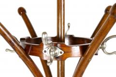  Thonet Late 19th Century Thonet Bentwood Wardrobe Stand Coat Rack Austria circa 1895 - 3445911