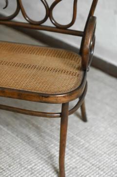  Thonet Mid century bench in the style of Thonet - 3998965