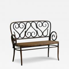  Thonet Mid century bench in the style of Thonet - 4034174