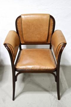  Thonet Pair Of 20th Century Art Nouveau Bentwood Armchairs by Thonet Austria ca 1904 - 3364374