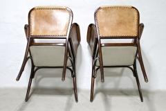  Thonet Pair Of 20th Century Art Nouveau Bentwood Armchairs by Thonet Austria ca 1904 - 3364379