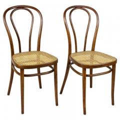  Thonet Pair Of Art Nouveau Thonet Bentwood Chairs No 14 Austria circa 1890 - 3524818