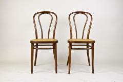  Thonet Pair Of Art Nouveau Thonet Bentwood Chairs No 14 Austria circa 1890 - 3524820
