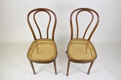  Thonet Pair Of Art Nouveau Thonet Bentwood Chairs No 14 Austria circa 1890 - 3524821