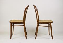  Thonet Pair Of Art Nouveau Thonet Bentwood Chairs No 14 Austria circa 1890 - 3524822