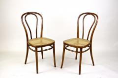  Thonet Pair Of Art Nouveau Thonet Bentwood Chairs No 14 Austria circa 1890 - 3524829