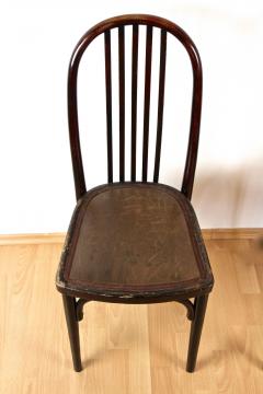  Thonet Pair Of Art Nouveau Thonet Chairs by Josef Hoffmann 1st edition CZ ca 1906 - 3372966