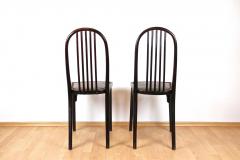  Thonet Pair Of Art Nouveau Thonet Chairs by Josef Hoffmann 1st edition CZ ca 1906 - 3372972