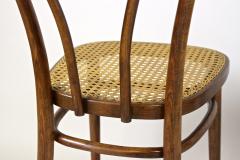  Thonet Set Of Two Art Nouveau Thonet Bentwood Chairs Vienesse Mesh AT ca 1895 - 4401855
