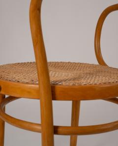  Thonet Set of 4 Thonet chairs Model 209 manufactured by Ligna 1960 - 4414200