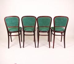  Thonet Thonet Chairs Set of Four by Marcel Kammerer Art Nouveau Austria circa 1910 - 3484078