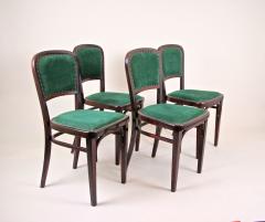  Thonet Thonet Chairs Set of Four by Marcel Kammerer Art Nouveau Austria circa 1910 - 3484083