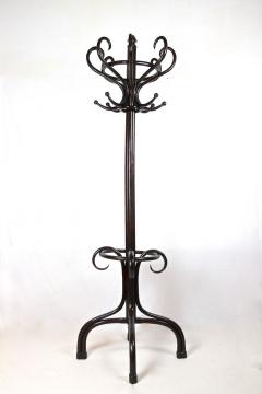  Thonet Thonet Coat Rack Wardrobe Stand Bentwood Polished Art Nouveau AT ca 1905 - 3457699