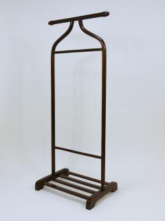  Thonet Thonet Vienna Art Deco Bentwood Clothing Valet Dressing Stand Austria 1920s - 4205364