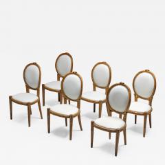  Thonet Thonet style Hand Carved Wooden Dining Chairs Mid Century Modern 1960s - 2347145