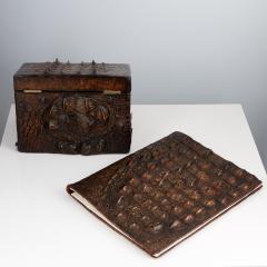  Thornhill Co Antique Early 20th Century Desk Set by Thornhill Co London Circa 1910 - 3215036