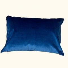  Threads Soft Goods 1970s Cotton Floral Pillow 16 x 24 USA 413a - 4323092