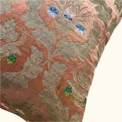  Threads Soft Goods Antique Austrian Silk Damask Pillow 20x20 Europe 348a - 4036634