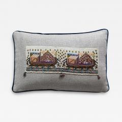  Threads Soft Goods Antique Handtowel with metallic details Pillow 11 x 17 Turkey 189b - 3991906