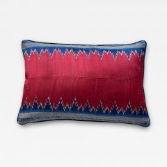  Threads Soft Goods Silk Ikat Sari Pillow 16 x 24 India 162e - 4325940