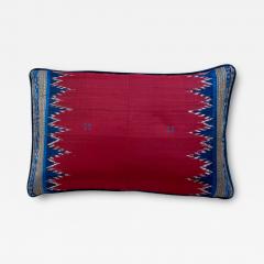  Threads Soft Goods Silk Ikat Sari Pillow 16 x 24 India 162g - 4325939
