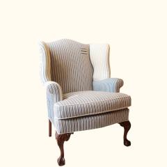  Threads Soft Goods The Ticking Wing Chair - 4290388