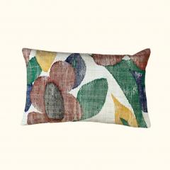  Threads Soft Goods Vintage Cotton Obi Pillow 11 x 17 Japan 435d - 4323064