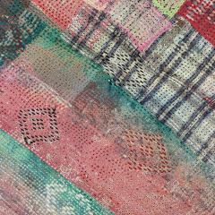  Threads Soft Goods Vintage Kantha Quilt - 4356472