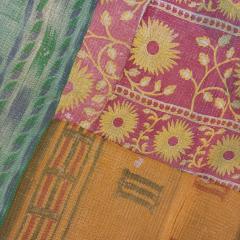  Threads Soft Goods Vintage Kantha Quilt - 4356489