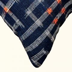  Threads Soft Goods Vintage Silk Ikat Kimono Pillow 11x17 Japan 428B - 4338392