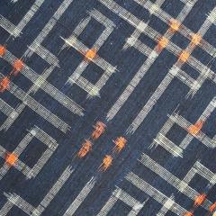  Threads Soft Goods Vintage Silk Ikat Kimono Pillow 11x17 Japan 428a - 4338396