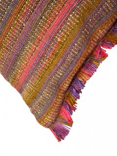  Threads Soft Goods Vintage Woven Stripe Pillow 16x24 USA 301 1A - 3988259